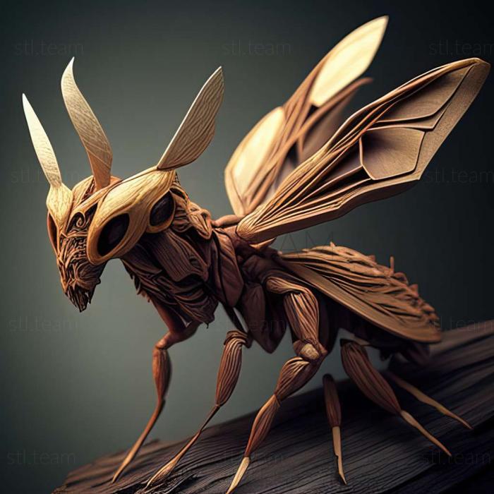 3D model Polistes nimpha (STL)